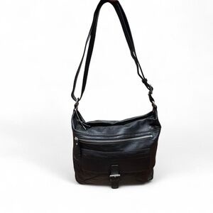 Danier Genuine Leather Crossbody Shoulder Bag